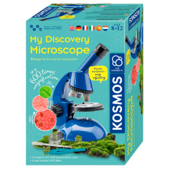 Научные игры, фокусы и опыты - Набор для опытов Kosmos Мой микроскоп открытий (616984) 