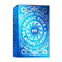Научные игры, фокусы и опыты - Набор для фокусов Magic Five Игральные карты Blue deck (MF004)