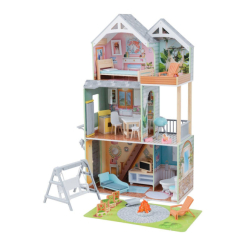 Меблі та будиночки - Ляльковий будиночок KidKraft Хейллі із ефектами (65980)