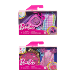 Одежда и аксессуары - Модная сумочка Barbie с аксессуарами в ассортименте (HJT42)