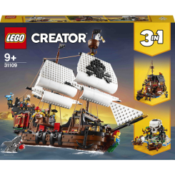 Конструктори LEGO - Конструктор LEGO Creator 3 v 1 Піратський корабель (31109)
