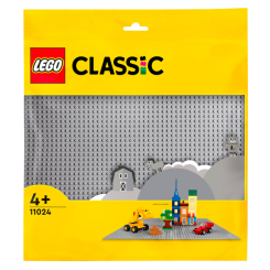 Конструктори LEGO - Конструктор LEGO Classic Базова пластина сірого кольору (11024)