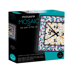 Мозаїка - ​Набір скляної мозаїки Mosaaro Кришталеве скло Годинник (MA4002)
