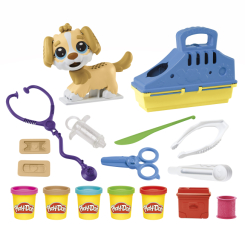 Набори для ліплення - Ігровий набір Play-Doh Прийом у ветеринара (F3639)