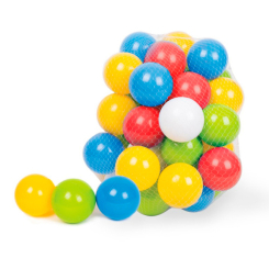 Ігрові комплекси, гойдалки, гірки - Кульки для басейну Technok 60 штук (4333E)