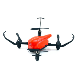 Радіокеровані моделі - Квадрокоптер дитячий з утриманням висоти та ІЧ-боєм Wowitoys 122х122х40 мм Red (2722414838311) (WWT-H4816)