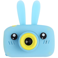 Фотоаппараты - Детский цифровой фотоаппарат RIAS XL-500R "Зайчик" Blue (3_01242)