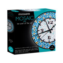 Мозаїка - ​Набір скляної мозаїки Mosaaro Кришталеве скло Годинник (MA4001)