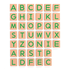 Навчальні іграшки - Набір магнітів Viga Toys Англійський алфавіт великі літери 40 елементів (50588)