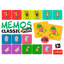 Настільні ігри - Настільна гра Trefl Мемос Класік Плюс Плей (02271)