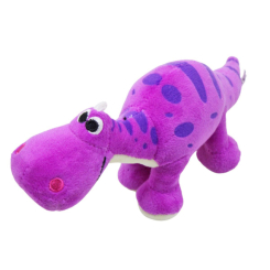 М'які тварини - М'яка іграшка Динозаврик фіолетовий 22 см MIC (KA-23-566) (224062)