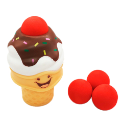 Антистресс игрушки - Игрушка Squeeze Popper Нажми и стреляй Мороженое (55637)
