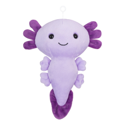 М'які тварини - М'яка іграшка DGT-plush Аксолотль фіолетова 20 см (AKS0)