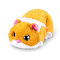 Мягкие животные - Интерактивная игрушка Pets alive S1 Забавный хомячок оранжевый (9543-4)