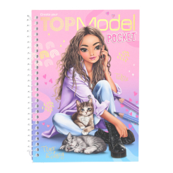 Товари для малювання - Книжка для розфарбовування Top Model Pocket (0412726)