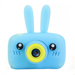 Фотоаппараты - Детская Фотокамера Kids Funny Camera 3.0 Pro Противоударный Фотоаппарат 12 Mpx Full HD 1920x1080P фото и видео съемка Синий (AN 168191990)