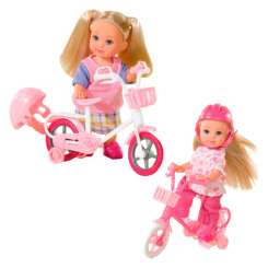 Ляльки - Лялька Єва на велосипеді Steffi & Evi Love в асортименті (5731715)