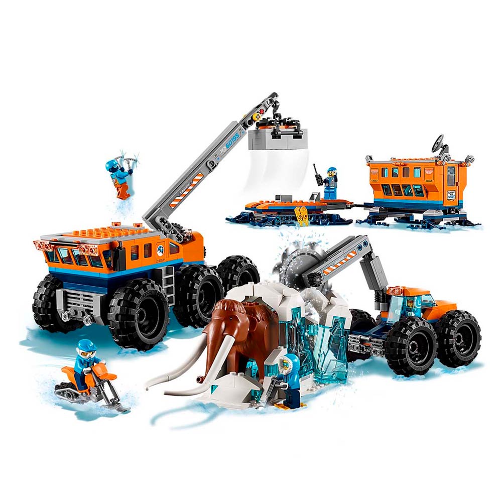 Конструктор LEGO City Arctic Expedition Передвижная научно-исследовательская станция (60195)
Конструктор LEGO City Arctic Expedition Передвижная научно-исследовательская станция (60195)