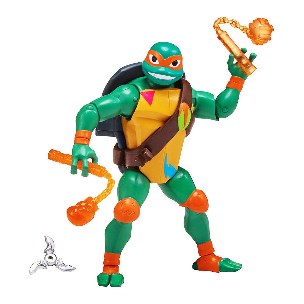 Фигурка TMNT Эволюция черепашек-ниндзя Микеланджело с боевым панцирем 12 см (80828)
Фигурка TMNT Эволюция черепашек-ниндзя Микеланджело с боевым панцирем 12 см (80828)