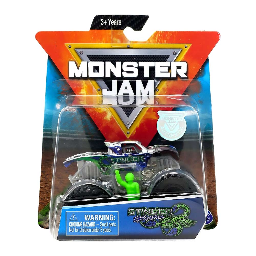Машинка Monster jam Стінгер із фігуркою 1:64 (6044941-6)
