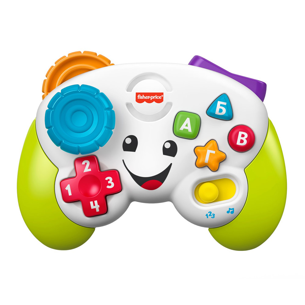 Розвивальна іграшка Fisher-Price Посміхайся і навчайся Джойстик українською мовою (GRH30)
Розвивальна іграшка Fisher-Price Посміхайся і навчайся Джойстик українською мовою (GRH30)