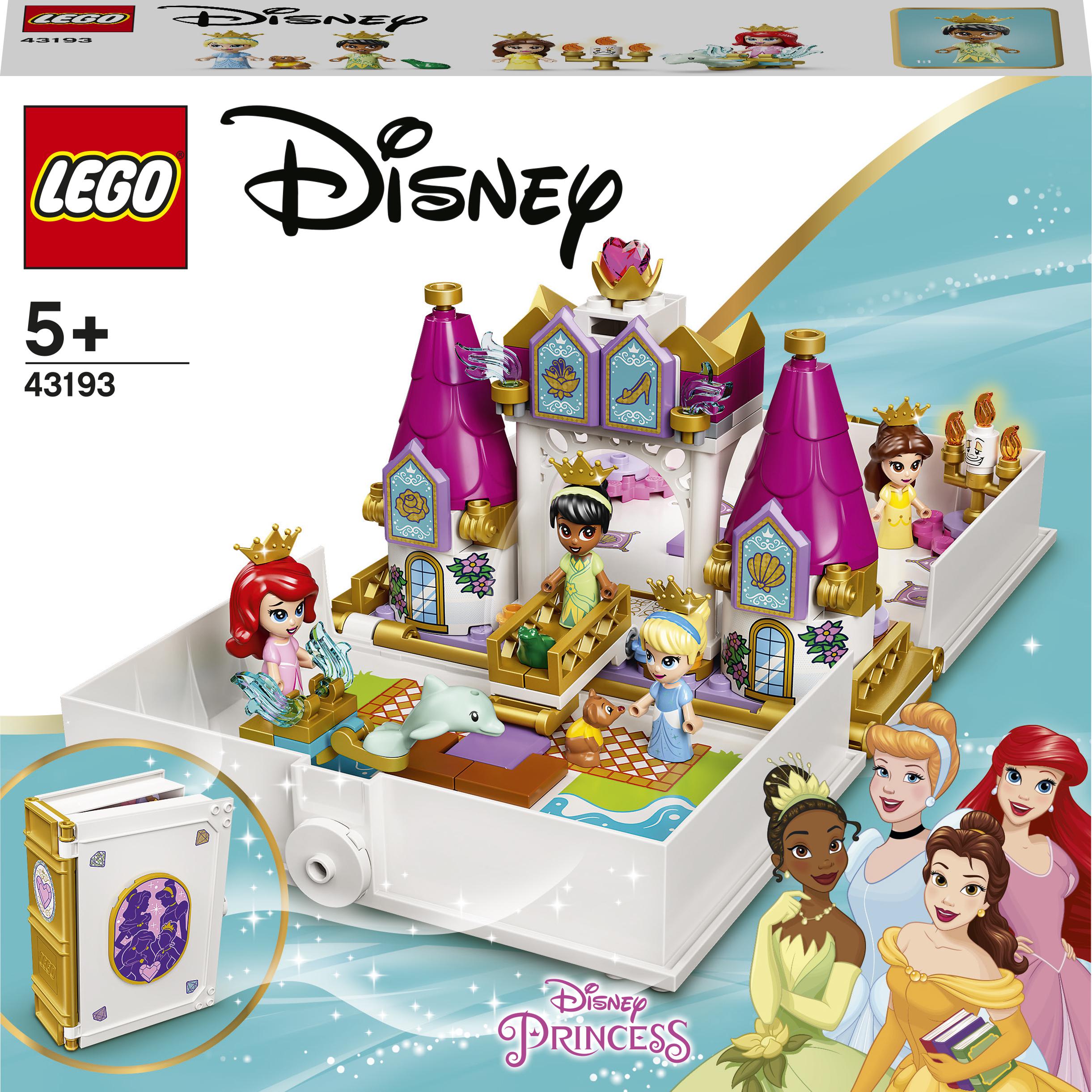 Конструктор LEGO Disney Princess Книга сказочных приключений Ариэль, Белль, Золушки и Тианы (43193)
Конструктор LEGO Disney Princess Книга сказочных приключений Ариэль, Белль, Золушки и Тианы (43193)