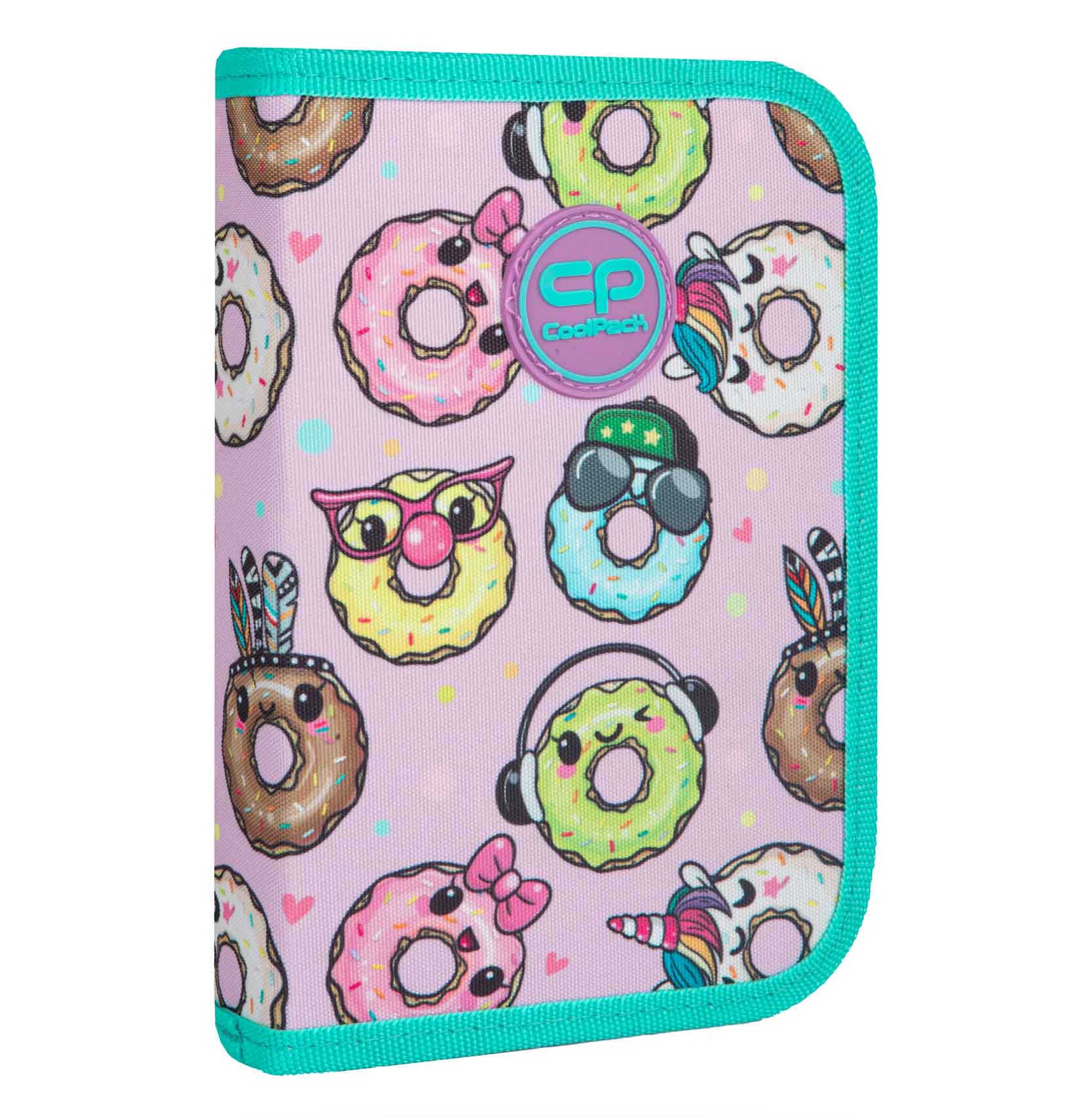 Пенал CoolPack Clipper Happy donuts (F076665)
Пенал CoolPack Clipper Happy donuts (F076665)