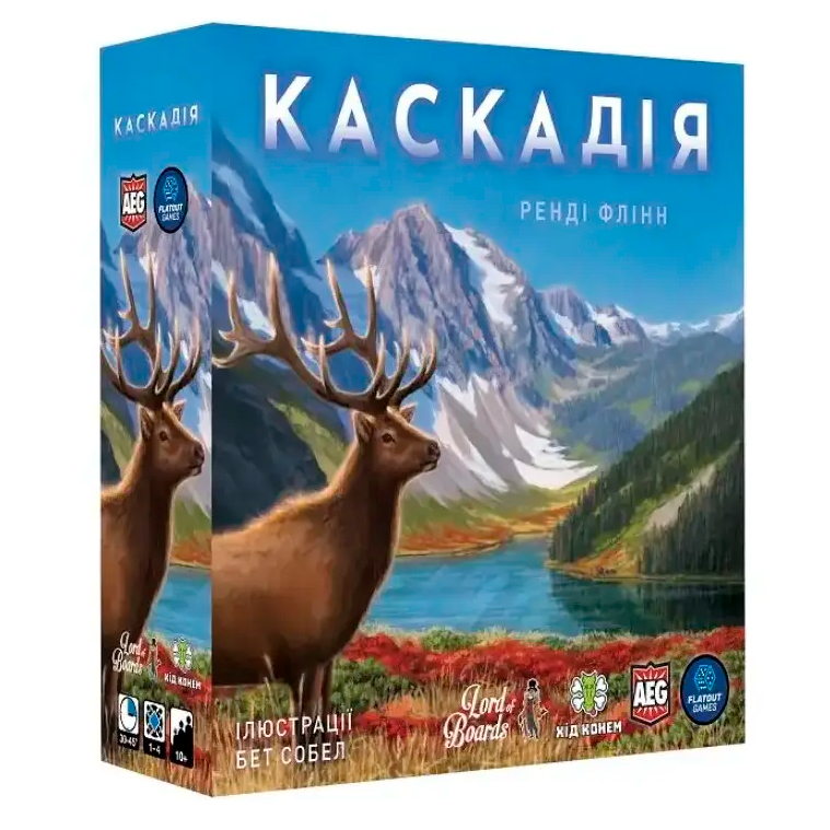Настільна гра Lord of Boards Каскадія (LOB2305UA)
Настільна гра Lord of Boards Каскадія (LOB2305UA)