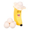 Антистрес іграшки - Іграшка Squeeze Popper Натисни та стріляй Банан (55006)