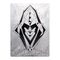 Скретч-карти і постери - Табличка-постер ABYstyle Assassin's creed Вбивця металева (ABYPLA010)