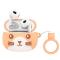 Портативные колонки и наушники - Детские наушники беспроводные в кейсе HOCO Cat EW46 Bluetooth Orange (019981)