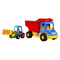 Машинки для малюків - Машинка Вантажівка з трактором Wader Multi truck (39219)#3