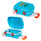 Дитячі валізи - Іграшкова валіза ТехноК Відпочинок у тропіках блакитна (6108)#3