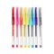 Канцтовари - Набір ароматних гелевих ручок Scentos Мерехтливі кольори 8 штук (25012)#2