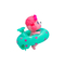 Іграшки для ванни - Іграшка для ванни Bloopies Цуценя-поплавець Розі (906457IM1)#3
