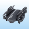 Радіокеровані моделі - Квадрокоптер складний міні дрон радіокерований Drone CTW 88W з дистанційним керуванням (AN 101587110)#4
