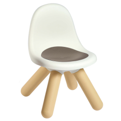 Дитячі меблі - Стілець зі спинкою дитячий Smoby Toys сірий беж (880113) 