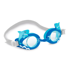 Для пляжу і плавання - Окуляри для плавання INTEX Акули сині (55610/1)