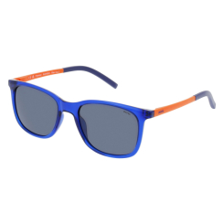 Солнцезащитные очки - Солнцезащитные очки INVU синие с оранжевыми вставками (22406B_IK)