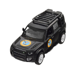 Транспорт і спецтехніка - Автомодель TechnoDrive Шеврони Героїв Land Rover Defender 110 ГУР МО (250364M)