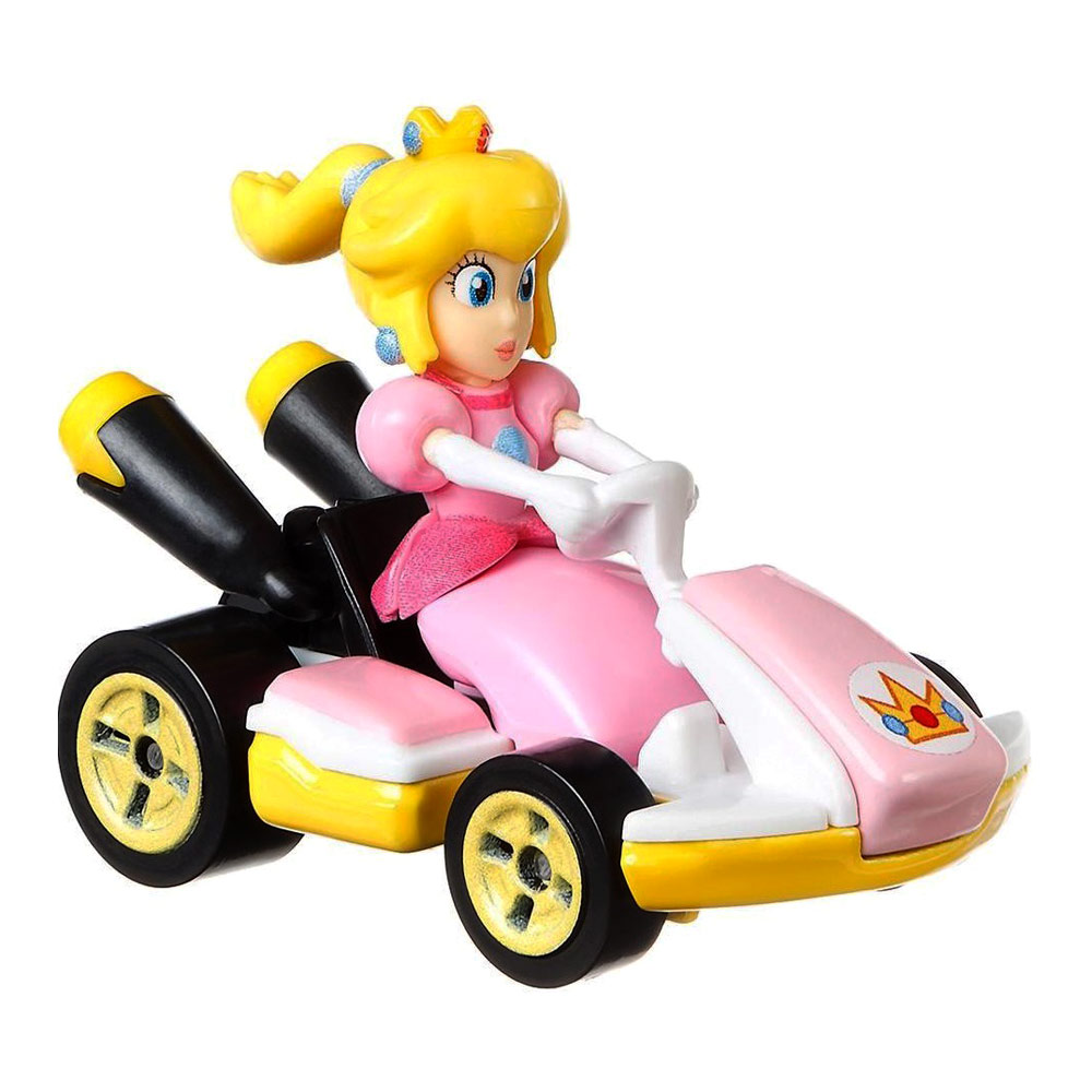 Mattel Hot Wheels Mariokart  GBG28 Peach Standard Kart 