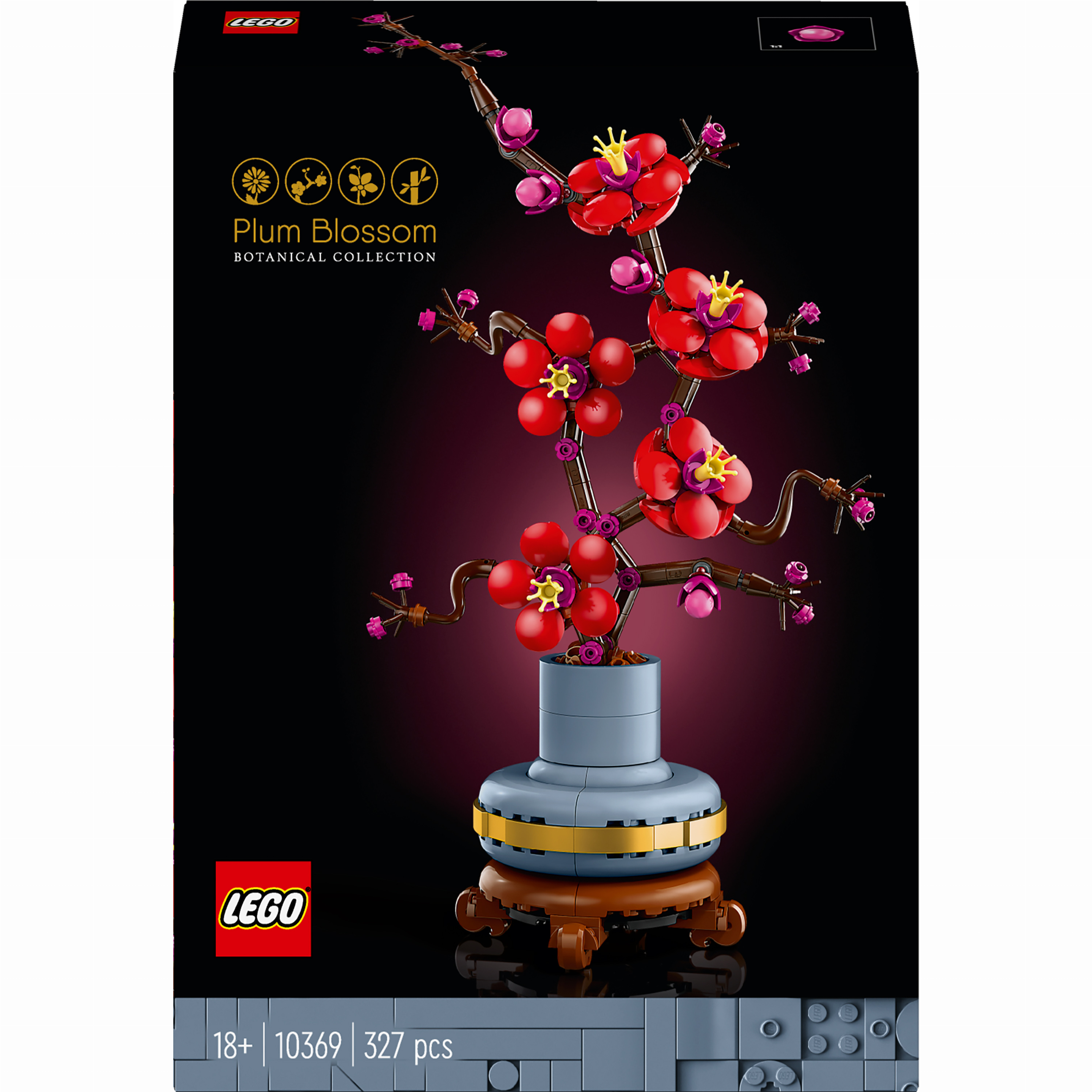 Конструктор LEGO Botanicals Сливовий цвіт (10369) купити в Києві, Україні за вигідною ціною | 【Будинок іграшок】