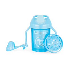 Детская посуда и аксессуары - Чашка-непроливайка Twistshake Pearl Blue Mini 230 мл (78399)