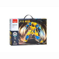 Конструкторы с уникальными деталями - Конструктор Sluban Робот 525 деталей (M38-B1298)