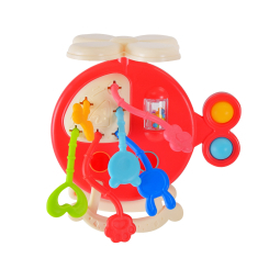 Брязкальця, прорізувачі - Брязкальце Shantou Jinxing Вертоліт червоний (BWL-11Y(W)/1)