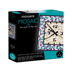 Мозаика - Набор стеклянной мозаики Mosaaro Хрустальное стекло Часы (MA4002)