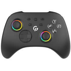 Геймпады - Геймпад GamePro 2.4G/BT 5.1/USB Switch/PC/iOS/Android RGB Black (GPX13B)