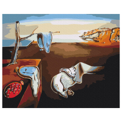 Товари для малювання - Картина за номерами Brushme Постійність пам'яті (BS3980) Товари для малювання - Картина за номерами Brushme Постійність пам'яті (BS3980)