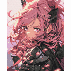 Товари для малювання - Картина за номерами Brushme Принцеса воїн (BS53827) Товари для малювання - Картина за номерами Brushme Принцеса воїн (BS53827)