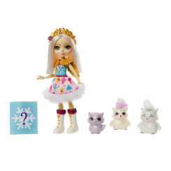 Куклы - Набор-сюрприз Enchantimals Семья полярных сов Одель (GJX46)